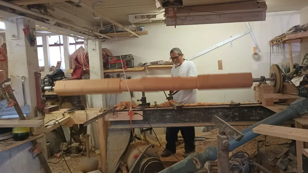 Torno de madera