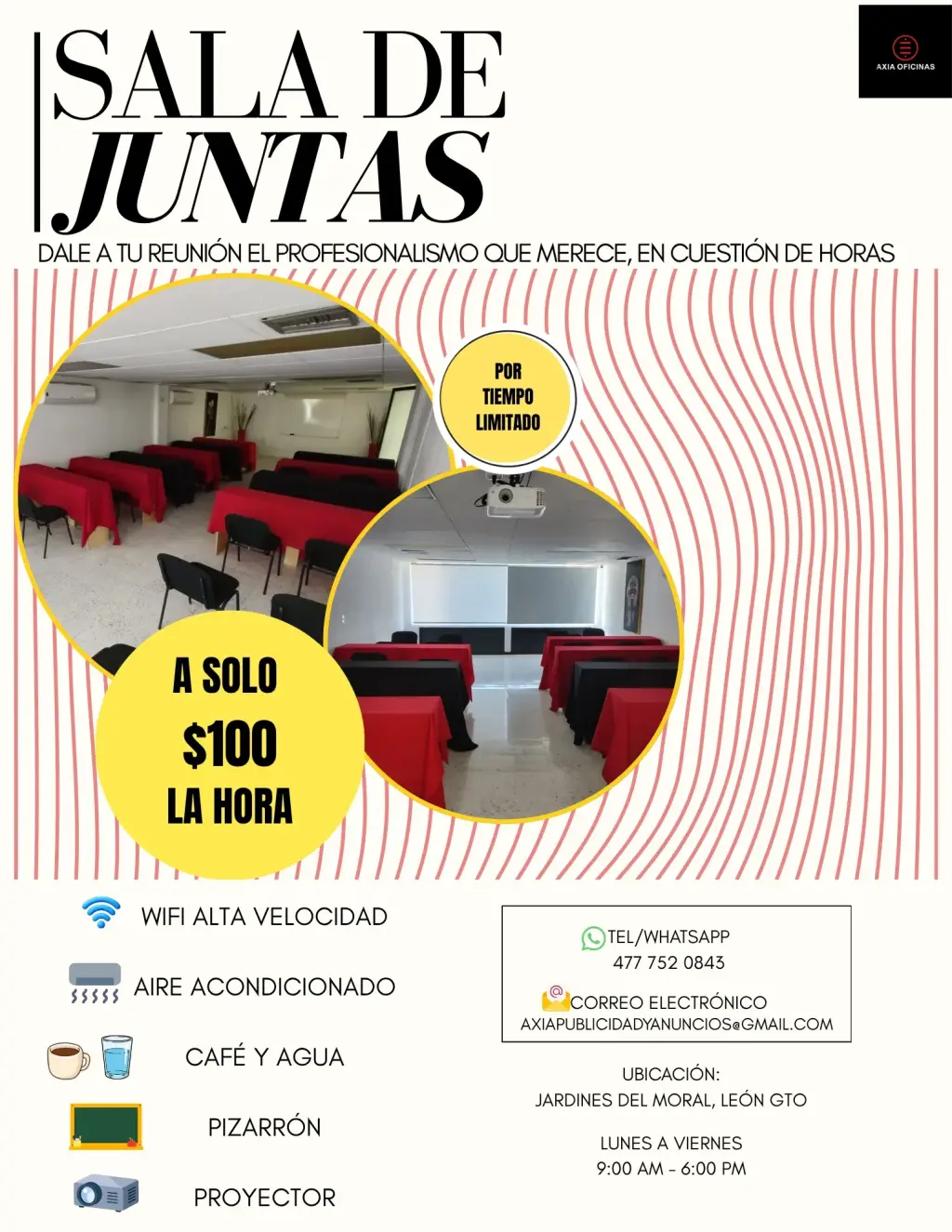 ¿Tienes una reunión importante? Hazla en el espacio adecuado.