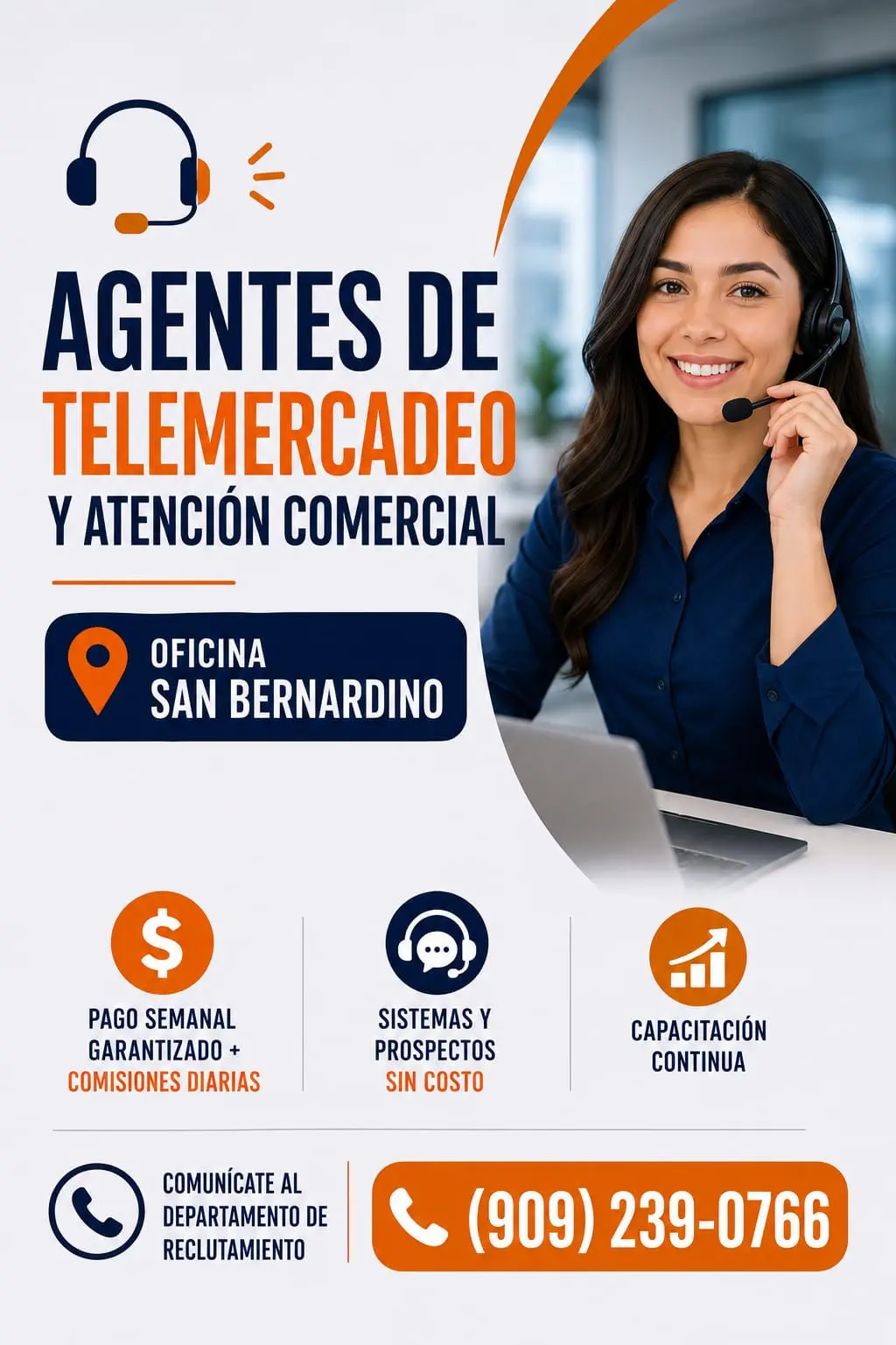 Representante de promociones e interacción con el cliente – San Bernardino