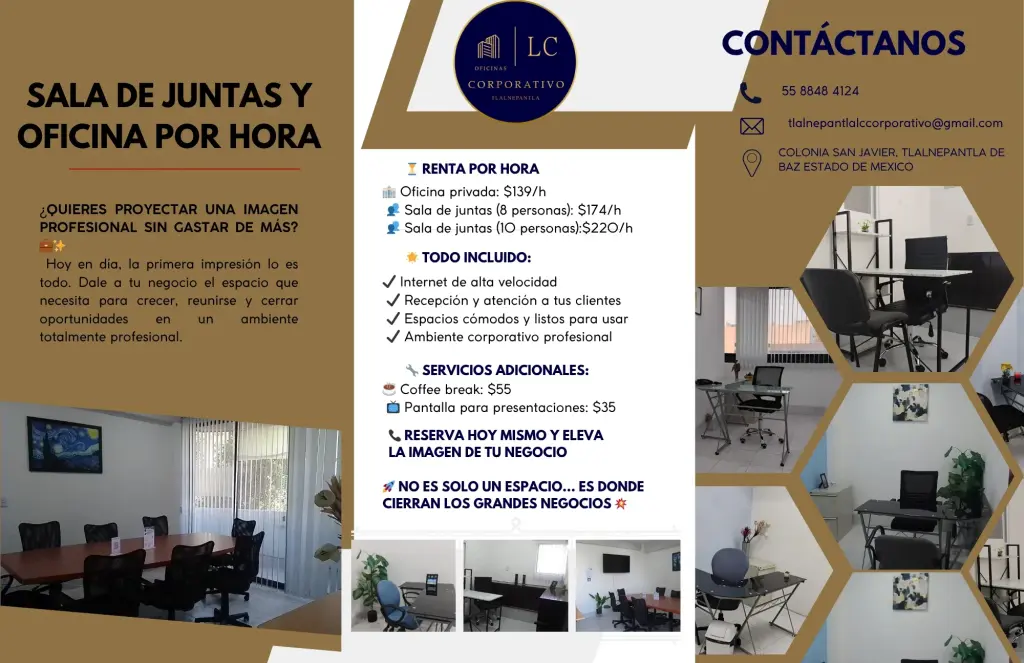Oficinas y servicios corporativos sin complicaciones