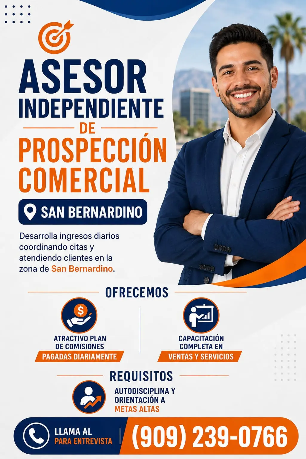 Coordinador promocional y difusión local – San Bernardino CA