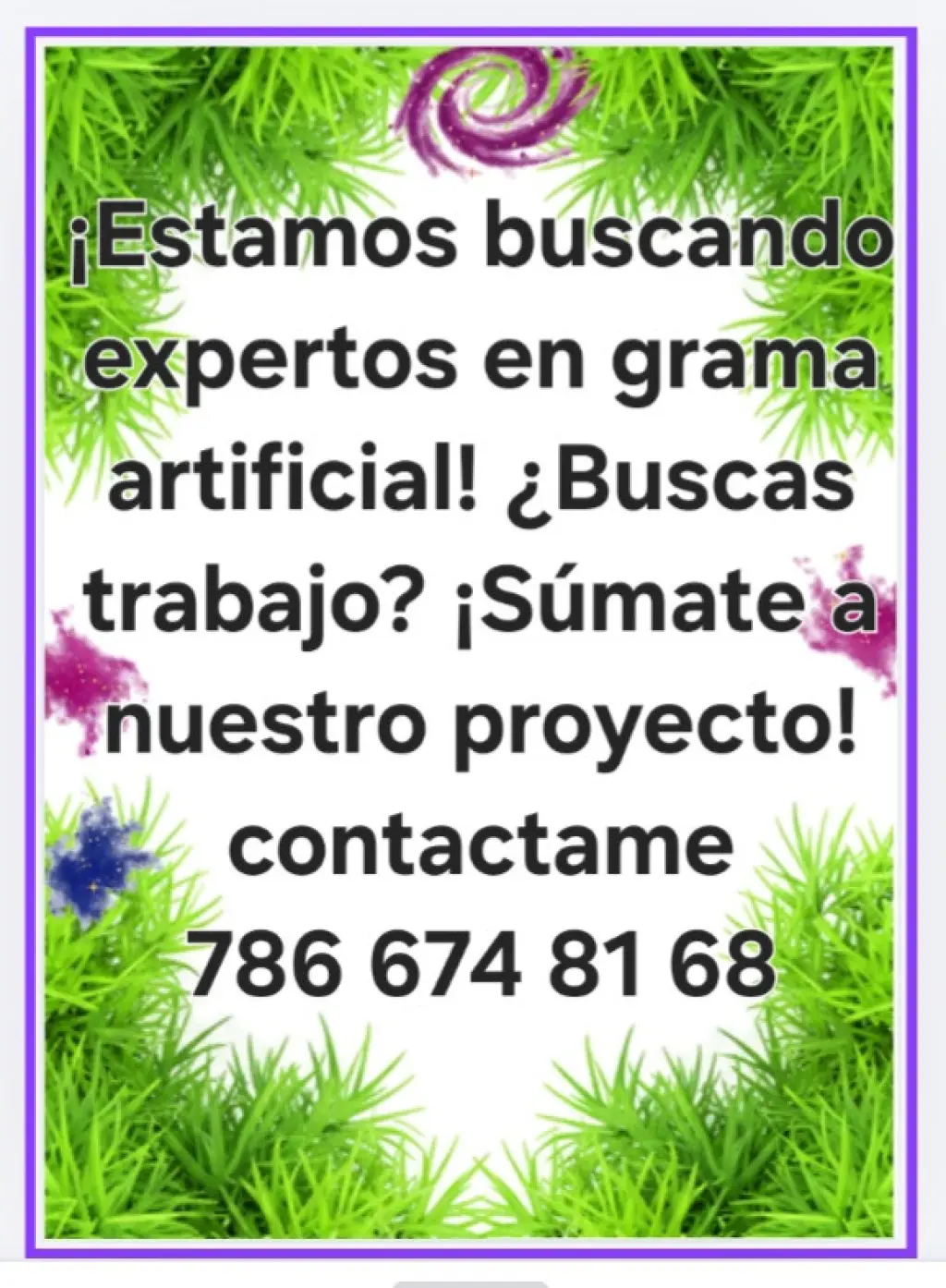 Quieres trabajar?