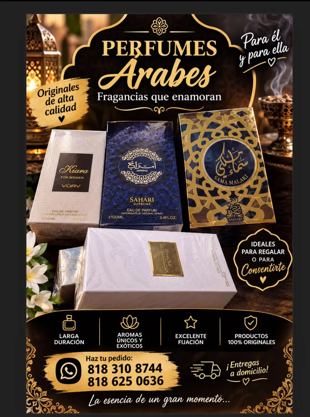 Perfumes Árabes de Alta Calidad para Él y Ella