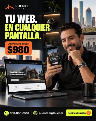Puente Digital — Diseño Web & Google Ads en Houston, TX