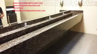 Granito Marron Otoño, para tableros de cocina, baños, paredes, counters, pisos