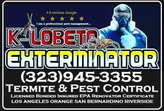FUMIGADORES - EXTERMINADORES LOCALES CERCA DE USTED 24/7.-
