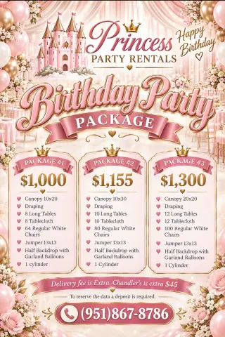 Princess Party Rentals