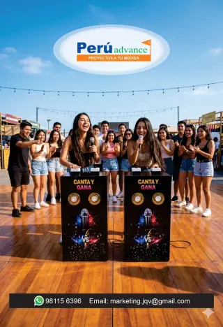 JUEGO DE CANTA Y GANA PARA EVENTOS