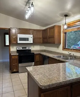 Available immediately. All brick ranch nestled on a quiet.