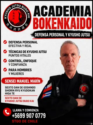 Curso de defensa personal y Kyusho Jutsu
