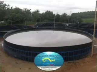 TANQUES CIRCULARES DE ALTA RESISTENCIA PARA CRÍA DE PECES
