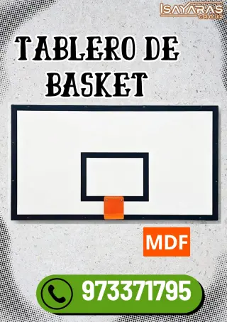 TABLEROS DE BASQUET DE ALTA CALIDAD- ISAYRAS GROUP