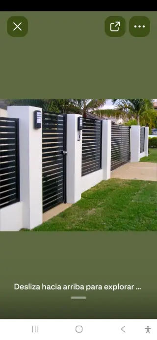 Valla Decorativa Moderna en Venta