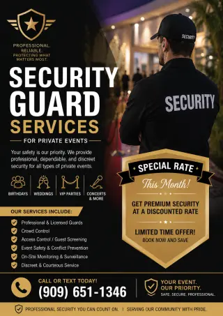 Security guard services