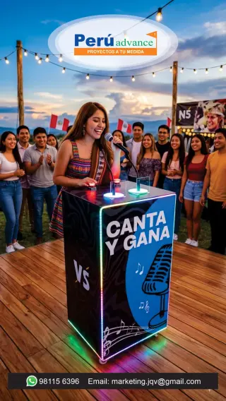 JUEGO DE CANTA Y GANA PARA EVENTOS