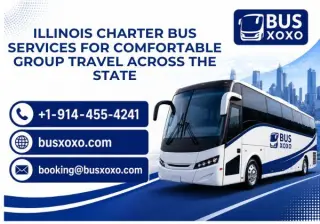 Illinois Charter Bus Services for Comfortable Group Travel Across the State