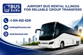 Airport Bus Rental Illinois for Reliable Group Transfers