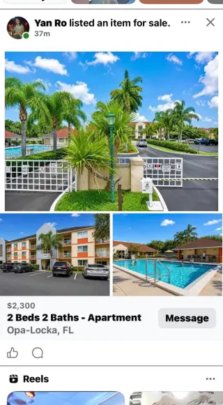 Apartamento 2/2 Miami lakes area