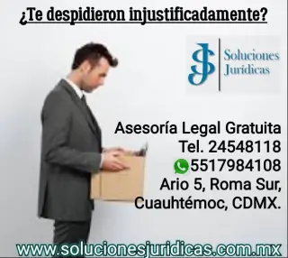 Abogado laboral (despidos injustificados) CDMX, Ciudad de México