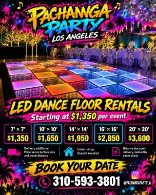 DJ EN LOS ANGELES — PACHANGA PARTY LA — $500 / 5 HORAS