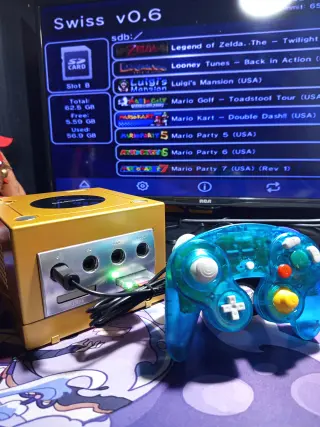 Nintendo GameCube 58 juegos mod | Completo