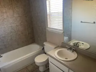 Beautiful three bedroom, two full bathroom, single story home
