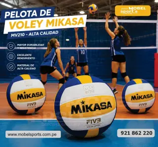 Pelotas de Voleibol Mikasa de Alta Calidad / MOBEL SPORTS
