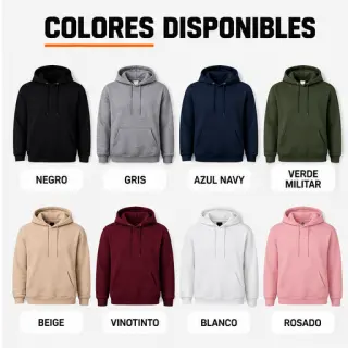 Buzos Hoodies Unisex desde $39.900 | Algodón Perchado | Hoodiario