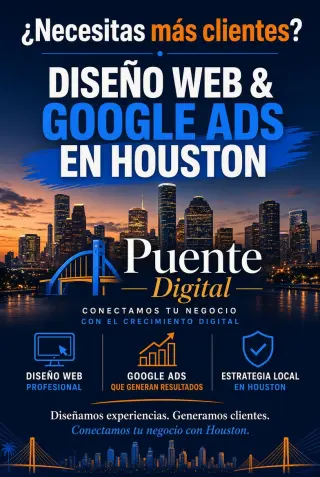 Diseño web Houston tx español  solo