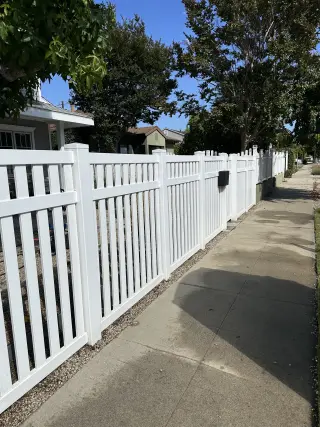 Vinyl Fence