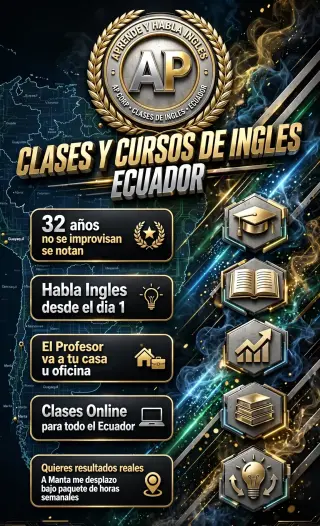 Clases de Inglés Guayaquil Profesor de Inglés Guayaquil Samborondón a Domicilio