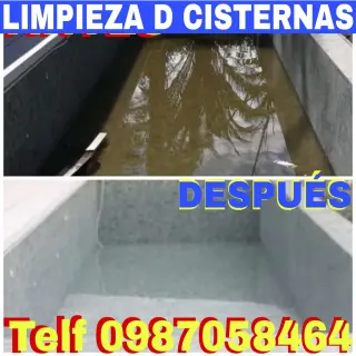 Limpieza de cisternas Quito