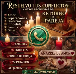 Retorno de parejas  hechizos de amor en horas  consulta gratis  en  ixtapaluca