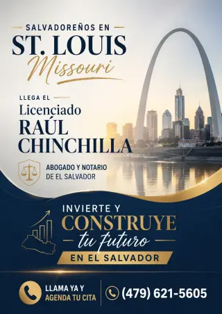 ABOGADO Y NOTARIO DE EL SALVADOR EN ST. LOUIS, MISSOURI