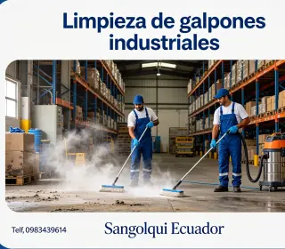 Limpieza de bodegas en calaCali y Pomasqui