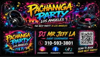 DJ EN LOS ANGELES — PACHANGA PARTY LA — $500 / 5 HORAS