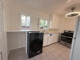 Updated and very private back unit