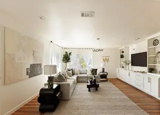 Updated kitchen super hardwood floors home