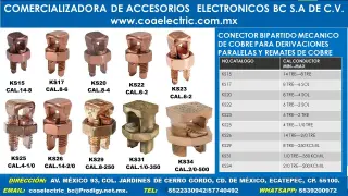 Conectores de Conexión Paralela de Cobre