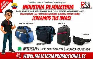 Maletas y Mochilas personalizadas 2026