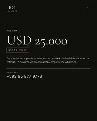 SE VENDE REGARDER EC | Marca registrada de relojes y ecommerce