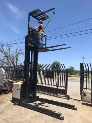 ORDER PICKER CROWN, ELECTRICO