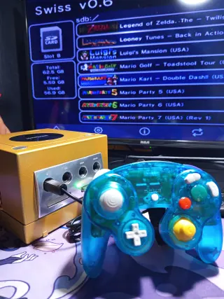 Nintendo GameCube 58 juegos mod | Completo