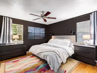 A  cozy wood-burning HOME for rent