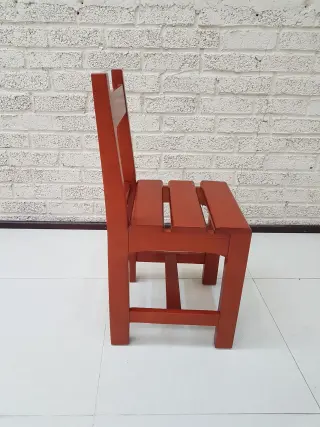 Silla Victoria Asiento de Madera