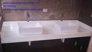 Cuarzo blanco polar para cocinas, baños, counters, paredes interiores