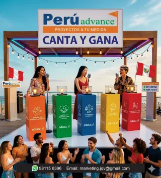JUEGO DE CANTA Y GANA PARA EVENTOS