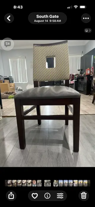 Vendo 4 sillas