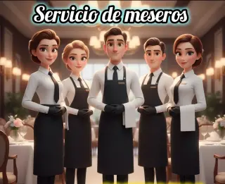 Servicios de Meser@s Elegantes para Eventos