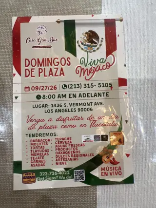 Evento Domingos de Plaza Viva México